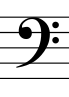 bass clef